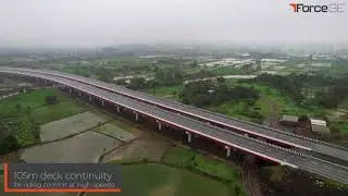Samruddhi Mahamarg Viaduct - 1 I Nagpur-Mumbai Expressway I Package-14 I Designed by Force SE