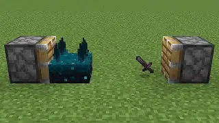 sculk sensor + netherite sword = ???