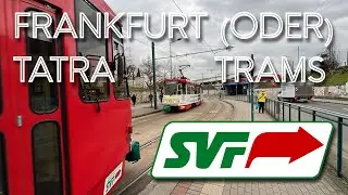 Tatra Trams in Frankfurt (Oder)