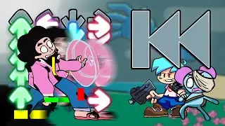 Save The Day But REVERSED - FNF vs Steven Universe - Learning with Pibby