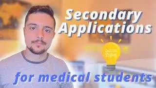 Medical School Secondary Applications | How to rock them!