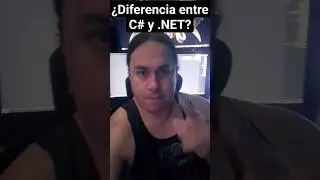 ¿Cuál es la diferencia entre C# y .NET? #shorts #programming #dev