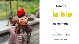 Tutorial paso a paso para coser el panel del Tió de Nadal de LA BLU