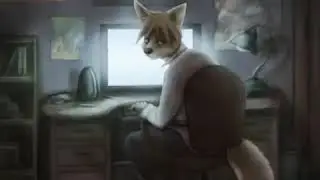Фурри  грустный клип