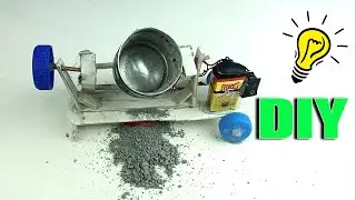 How to Make a Cement Mixer | DIY Realistic Miniature Cement Mixer at home