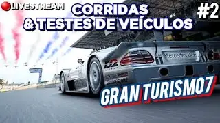 LIVE de GRAN TURISMO 7: SAI DA FRENTE!- PS5