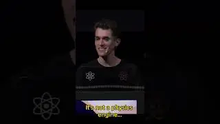 Dan Abramov on React.js Logo