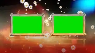 Green Mat Wedding Frame Animated Video Free Downloads