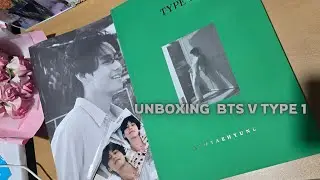 BTS V Type 1 Unboxing #방탄소년단  #bts #btsv