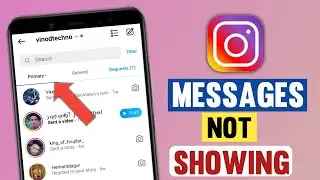 Instagram Messages Not Showing Fixed 🔥 | Instagram Messages not Loading | Instagram DM not showing 🔥
