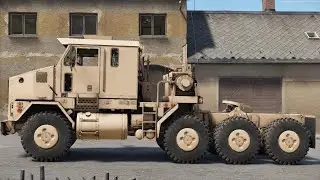 Arma Reforger (Oshkosh M1070 transporter in action)