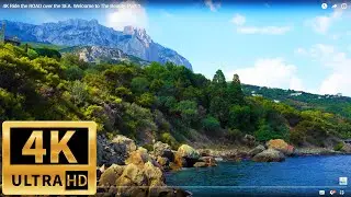 4K Ride the ROAD over the SEA. Welcome to The Beauty. Part 1