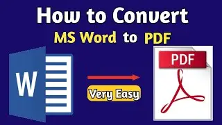 How to convert a Word document to PDF online | word to PDF conversion | Student Success by JS Dhanju