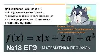 №18 ЕГЭ математика профиль (параметр)