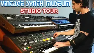 Vintage Synthesizer Museum - Synth Studio Tour | Oakland, CA