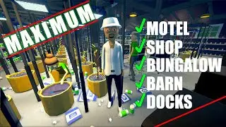 Maxing Out Production In Schedule 1 (Barn, Docks, Bungalow, Shop, Motel)