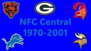 NFC Central Winners (1970-2001)