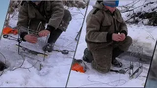 УСТАНОВКА КАПКАНОВ КП 320 НА БОБРА С ПРИМАНКОЙ
