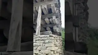 деревянный мост без единого гвоздя!!!!