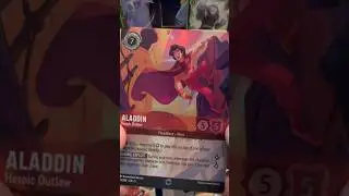 Opening a Disney Lorcana Enchanted Aladdin! 