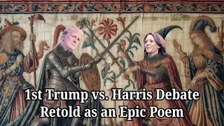 2024 Trump vs Harris Debate Highlights Retold as Medieval Epic Poem Showdown - EPIC Poetry Battle!