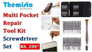THEMISTO 27 in 1 Precision Screwdriver Set Unboxing and review | Multi Pocket Repair Tool Kit