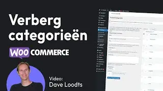 Verberg product categorieën in WooCommerce #askwoofers