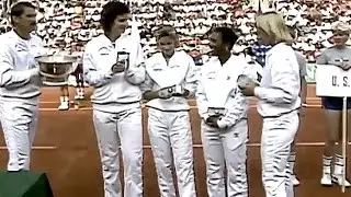Martina Navratilova vs Hana Mandlikova 1986 Fed Cup Final Highlights