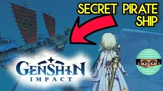 We Found a Hidden Pirate Ship with Lots of Chests in Genshin Impact