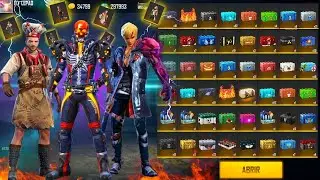 ABRINDO VARIAS CAIXAS NO FREE FIRE 🔥 TODAS AS CAIXAS QUE TENHO NO FREE FIRE😱 A MAIOR COLEÇÃO