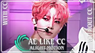 AE LIKE 4K CC ALIGHT MOTION TUTORIAL #alightmotion #cc #4k