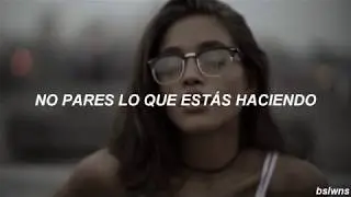 don't stop - blackbear; español.