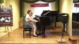 Телкова Виктория – Терзи Ольга, Н. Раков. Вальс нашей старой бабушки А. Петров. Марш