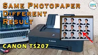 CANON TS207 Photopaper Print Comparison | PinoyTechs (Tagalog)