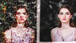 PHOTOSHOP MOZAİK PORTRE YAPIMI