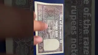 India Big size 10 Rupees 1962 Old 1st Issue Signed by PC Bhattacharya Rare Note