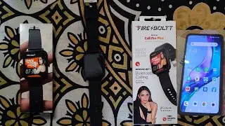 How To Connect Fire Boltt Epic Smartwatch NINJA Call Pro Plus - How To Use Smartwatch FIRE BOLTT