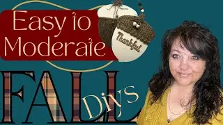 Easy DIYs Using Dollar Tree Item | Fall Home Decor on a Budget