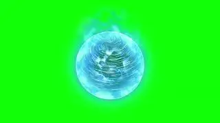 100% Free Green Screen - orb | Chroma Key Effect