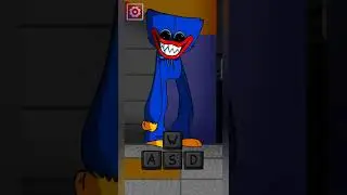 fnf Huggy Wuggy mod play character test mobile game Friday Night Funkin #fnf #android #shorts