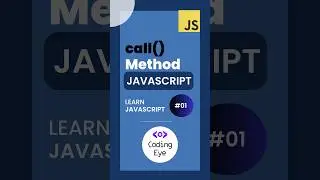 call() method in JavaScript | Learn JavaScript #01 | 