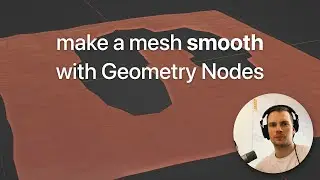 Blender Tutorial - Create a Smooth Node with Geometry Nodes 