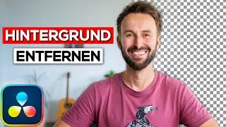 Personen freistellen in Davinci Resolve 19