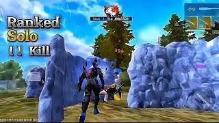 Full Gameplay solo Ranked 👽 Redmi note 8 - Freefire mobile
