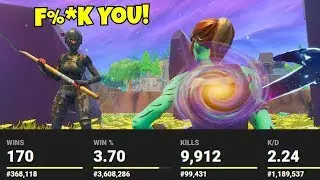 i met a toxic 7 year old that NEEDS to be a fortnite pro...