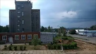 2024-07-14 Снова переделывают площадь под окном, гроза намечается, +22*С, Братск, Сибирь, Россия
