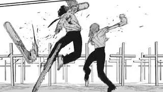 Chainsaw man denji vs makima 🖤