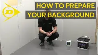 Dunlop's Top Tiling Tips - No.2 - How to prepare your background
