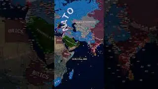 World War 3 | HOI4 Timelapse (BRICS vs NATO)