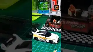 DIECAST CARS NISSAN LBWK HOT WHEELS CUSTOM #shorts #diecast #hotwheels #video